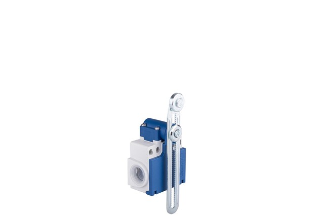 L22 Plastic Body 18 mm Metal Adjustable Roller Arm Snap Action 1NO+1NC Limit Switch